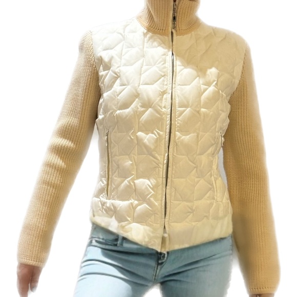 Post card skiwear down, knit jacket - Picture 2 of 4